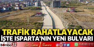 Isparta yeni bulvarına kavuşuyor