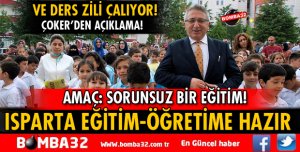 ISPARTA YENİ EĞİTİM-ÖĞRETİM YILINA HAZIR