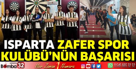 Isparta Zafer Spor Kulübü’nün başarısı