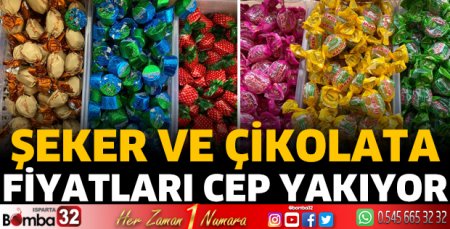 Isparta’da Bayram Öncesi Şeker ve Çikolata Fiyatları Cep Yakıyor
