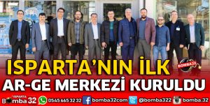 ISPARTA’DA BİR İLK