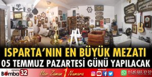 Isparta’da büyük mezat yapılacak