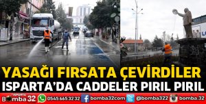ISPARTA’DA CADDELER PIRIL PIRIL