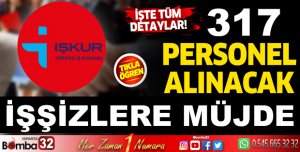 ISPARTA’DA ÇEŞİTLİ MESLEK GRUPLARINDAN 317 PERSONEL ARANIYOR