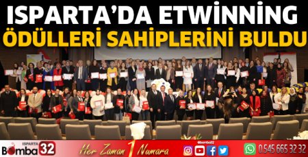 Isparta’da eTwinning ödülleri sahiplerini buldu