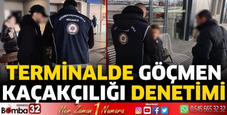 Isparta’da göçmen kaçakçılığı denetimi