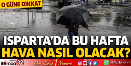 Isparta’da hava nasıl olacak?