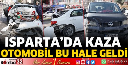 Isparta’da kaza 