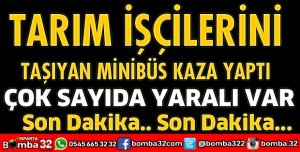 ISPARTA’DA KAZA YARALILAR VAR