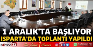 Isparta’da kış lastiği uygulaması başlıyor