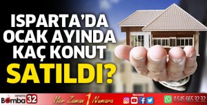 Isparta’da konut satışları