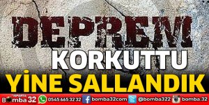 ISPARTA’DA KORKUTAN DEPREM