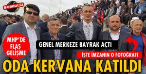 MHP'DE SICAK GELİŞME