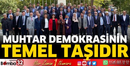 Isparta’da Muhtarlar Günü kutlandı