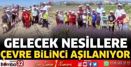 Isparta’da Öğrencilere İyi Tarım Eğitimi