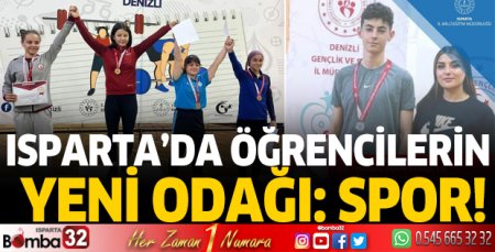 Isparta’da öğrencilerin yeni odağı: Spor! 