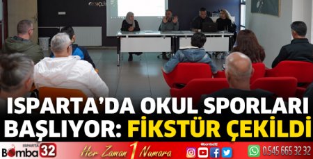 Isparta’da Okul Sporları başlıyor 