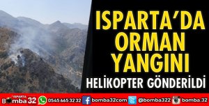 ISPARTA’DA ORMAN YANGINI