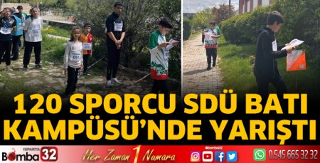 Isparta’da Oryantiring Heyecanı