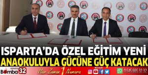 Isparta’da Özel Eğitim Yeni Anaokuluyla Gücüne Güç Katacak