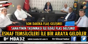ISPARTA’DA SANAYİNİN TAŞINMASI İLE İLGİLİ FLAŞ GELİŞME!