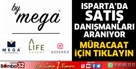 Isparta’da Satış Danışmanları aranıyor