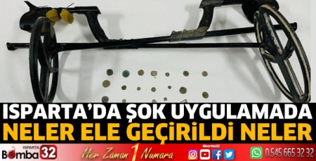 Isparta’da şok uygulamada ele geçirildi