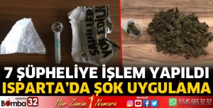 Isparta’da uyuşturucuya geçit yok