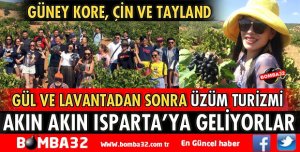 ISPARTA’DA ÜZÜM HASADI TURİZMİ