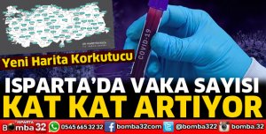 Isparta’da vaka sayısı patladı