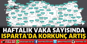 Isparta’da Vaka Sayısında Korkunç Artış Var