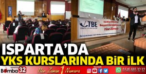 Isparta’da YKS kurslarında bir ilk
