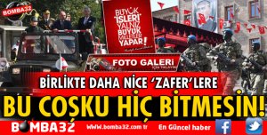 ISPARTA’DA ZAFER BAYRAMI COŞKUSU