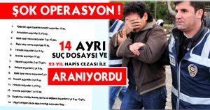 Isparta’daki Suç Makinesine Şok Operasyon!