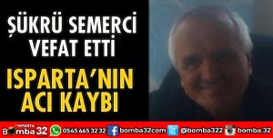 ISPARTA’NIN ACI KAYBI