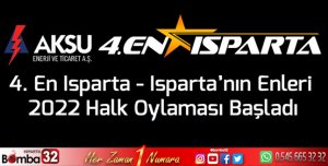 Isparta’nın Enleri Halk Oylaması Başladı