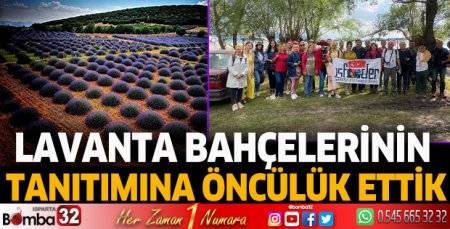 Isparta’nın lavantasını meşhur eden dernek