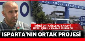 Isparta’nın ortak projesi