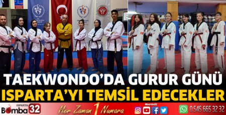 Isparta’nın Taekwondo’da gurur günü