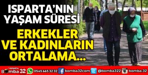 ISPARTA’NIN YAŞAM SÜRESİ
