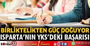 Isparta’nın YKS’deki başarısı