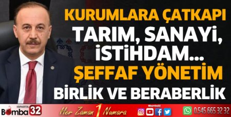 Isparta’ya faydalı işler yapacağız