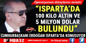 ISPARTA'DA 100 KİLO ALTIN BULUNDU