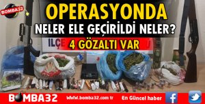 ISPARTA'DA 1,5 KİLOGRAM ESRAR MADDESİ ELE GEÇİRİLDİ