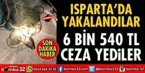 ISPARTA'DA 2 AVCIYA ŞOK CEZA