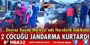 ISPARTA'DA 2 ÇOCUĞU JANDARMA EKİPLERİ KURTARDI
