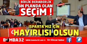 ISPARTA'DA 2017'NİN EN SAKİN SEÇİMİ İŞTE  DETAYLAR 