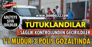 ISPARTADA 3 POLİS TUTUKLANDI...