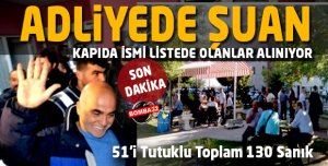 ISPARTA'DA ADLİYEDE  ŞUAN SON DAKİKA 