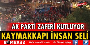 ISPARTA'DA AK PARTİ ZAFERİNİ İLAN ETTİ